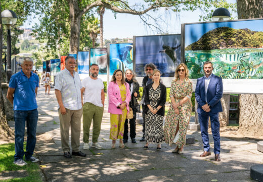 O parque Jose Martí acolle unha exposición fotográfica sobre os océanos ata o 30 de xullo